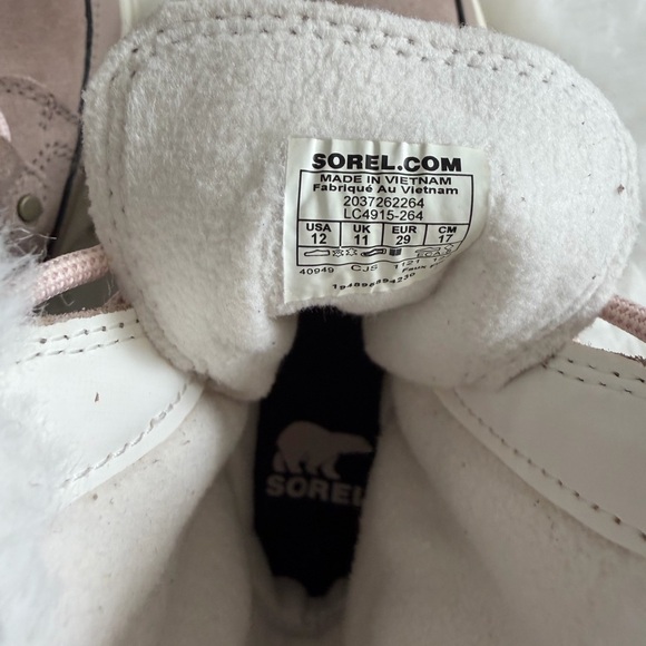 Sorel little kids Explorer Lace Wp size 12 - Picture 3 of 10